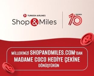 Miles&Smiles ile Biriktirdiğin Milleri 1000 TL'ye Varan Madame Coco Hediye Çekine Dönüştürme Fırsatı!