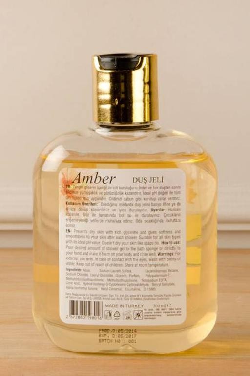  Çiçek Serisi Amber Duş Jeli 300ml
