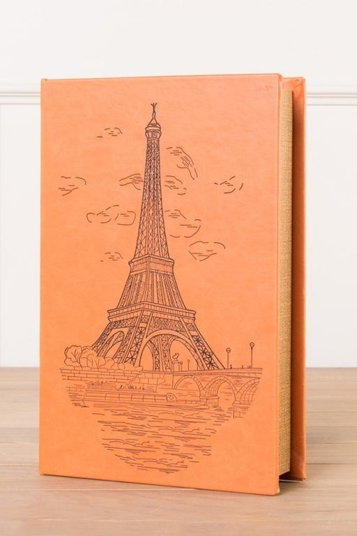  Eiffel Ahşap Kitap Kutusu