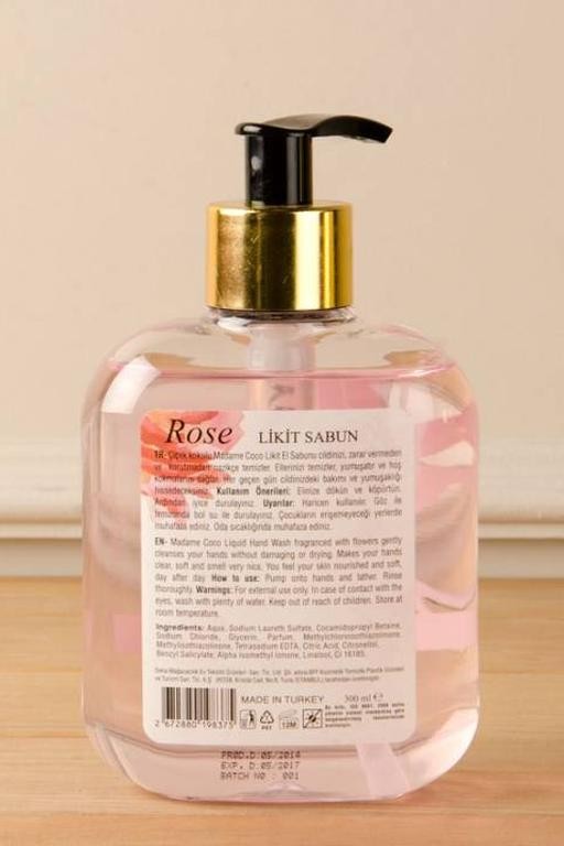  Çiçek Serisi Rose Sıvı Sabun 300ml