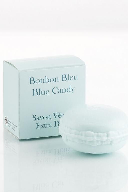  Katı Sabun - Macaron 50 g Bonbon Bleu (Pamuk Şekeri)
