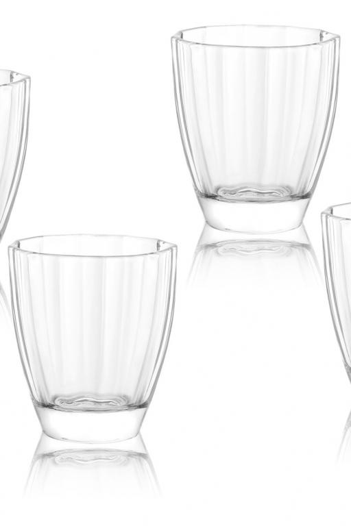  Fıona Kristal 4-Lü Su Bardağı