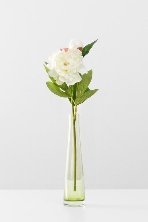  Dekoratif Yapay Çiçek - Beyaz Şakayık