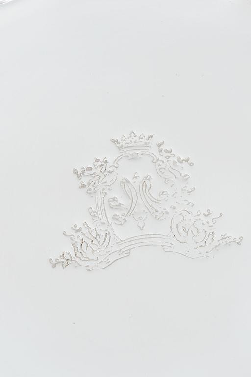  Royale Sunum Tepsisi - Gümüş - 12 cm