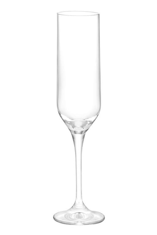  Rachel 6'lı Kristal Şampanya Kadehi Seti - 200 ml