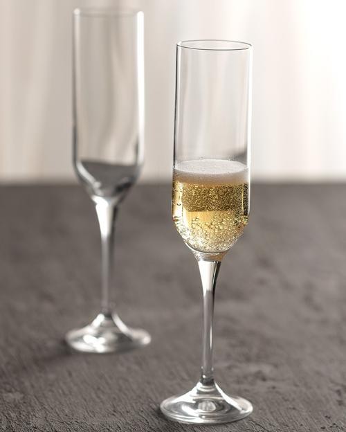 Rachel 6'lı Kristal Şampanya Kadehi Seti - 200 ml