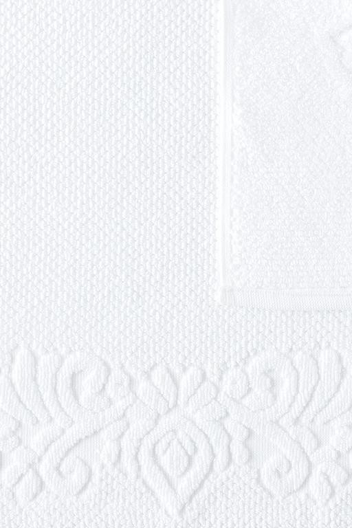  Norice Ayak Havlusu - Beyaz - 50x70 cm
