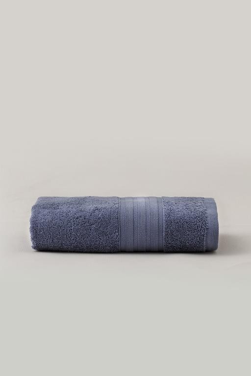  Martha Yüz Havlusu (TENCEL™) - Koyu Mavi - 50x80 cm