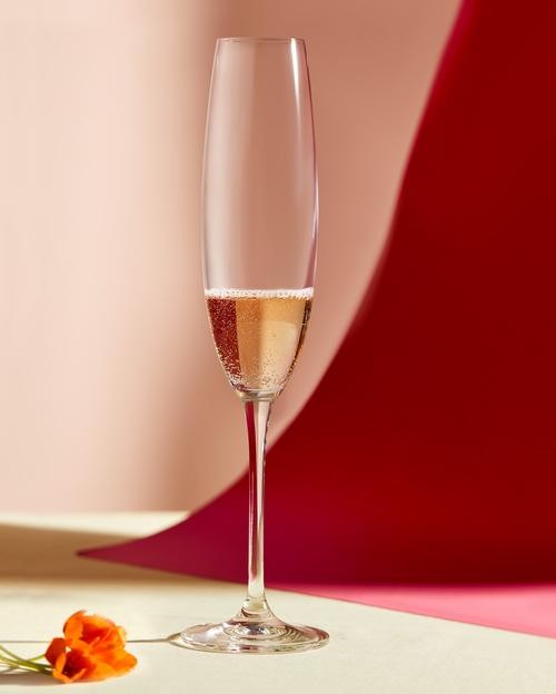 Cannes 6'lı Kristal Şampanya Kadehi Seti - 250ML