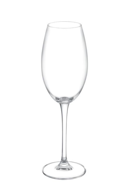  Cannes 6'lı Kristal Şarap Kadehi Seti - 300 ml