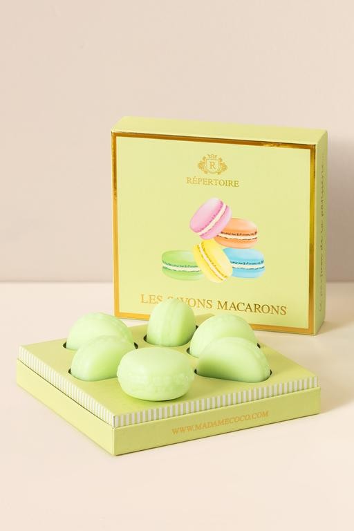  Répertoire Macaron Sabun - Apple Green - 6x50 g
