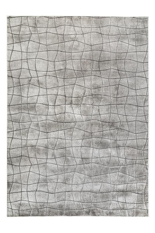  Annabel Halı - Açık Gri/Koyu Gri- 120x170 cm