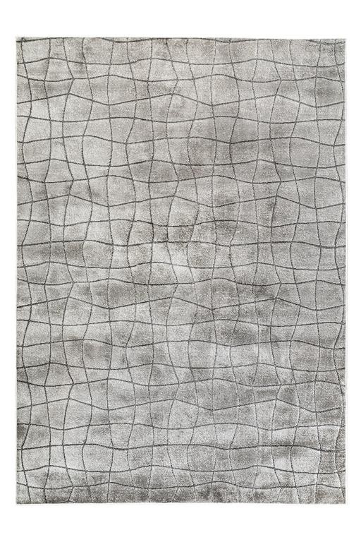  Annabel Halı - Açık Gri/Koyu Gri- 160x230 cm