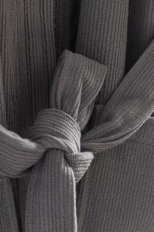  Stripe Kimono Unisex %100 Pamuk Bornoz - Otel Koleksiyon