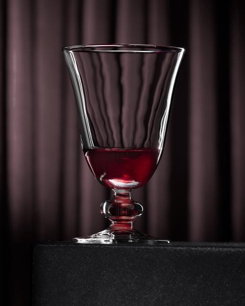 Valerio 4-lü Kırmızı Şarap Kadehi Seti
