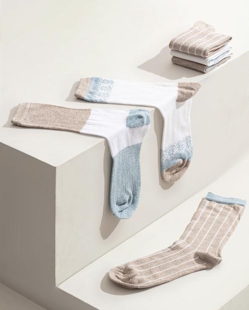 Emilo Kadın 3-lü Soket Çorap