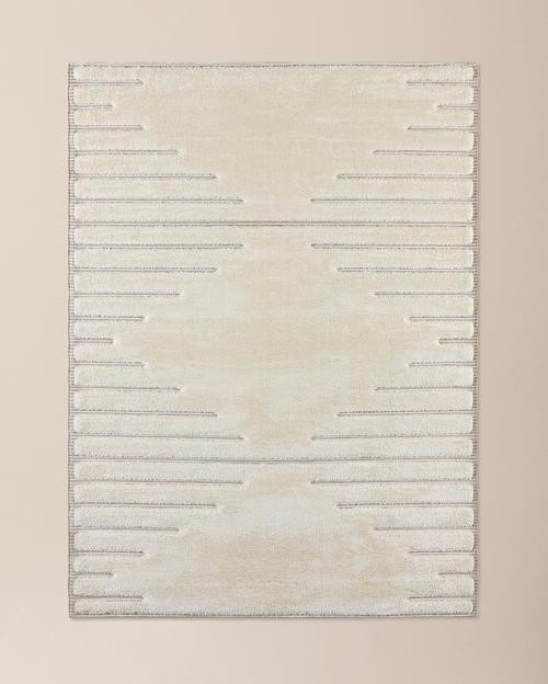 Baroc Halı - Krem - 120x180 cm
