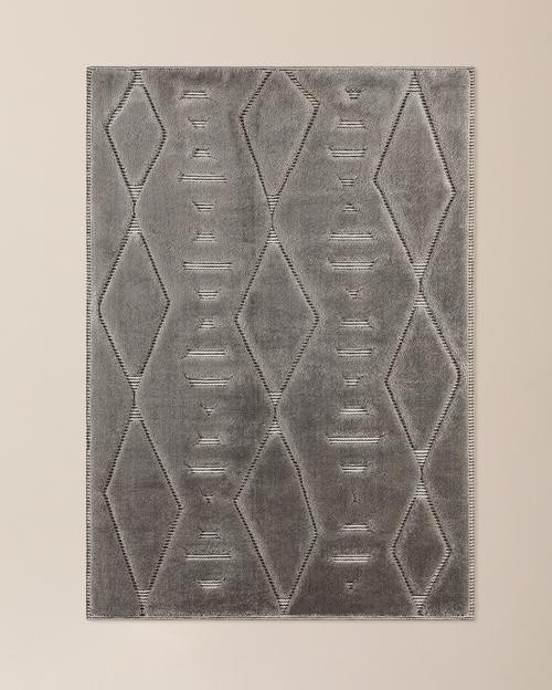 Edgard Halı - Gri - 120x180 cm