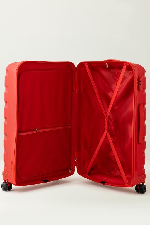  Mer Valiz/Bavul - Kırmızı - Büyük Boy