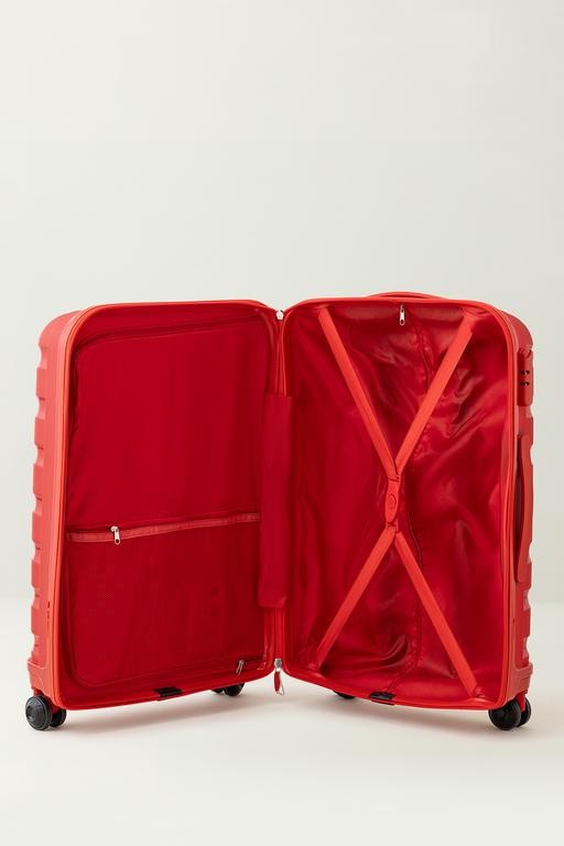  Mer Valiz/Bavul - Kırmızı - Orta Boy